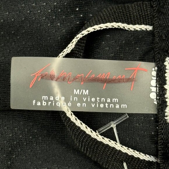 FP Movement Women Rough Rider Rich Black Elastic Parachute Tyvek Pants Sz M NWOT - Picture 7 of 13